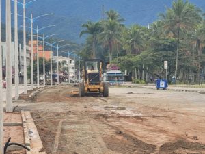 Obras de revitalização da Avenida Iperoig estão em andamento