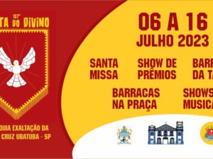 157ª Festa do Divino segue até domingo na Praça da Matriz