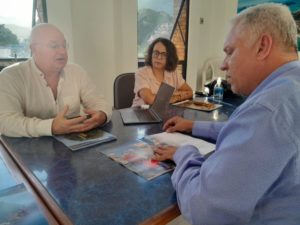 Representante da Unesco visita Ubatuba e apresenta projeto museológico