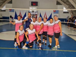 Ubatuba compete na 2⁰ Liga Litoral Norte de Vôlei da Melhor Idade