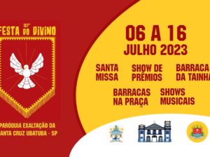 157ª Festa do Divino Espírito Santo acontece de 6 a 16 de julho