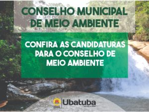 Confira as candidaturas para o Conselho de Meio Ambiente