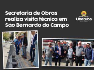 Secretaria de Obras realiza visita técnica em São Bernardo do Campo