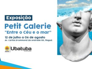 Exposição “Pétit Galerie – Entre o Céu e o Mar” terá abertura nesta quarta
