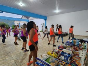 Aulão do Fundo Social é sucesso e arrecada 90 kg de alimento