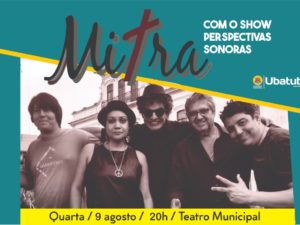 Banda Mitra apresenta show Perspectivas Sonoras nesta quarta no teatro