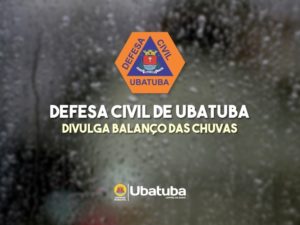 Defesa Civil realiza balanço sobre chuvas em Ubatuba de 25 a 28 de agosto