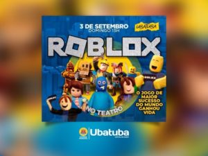 Domingo é dia de curtir o espetáculo infantil “Roblox”