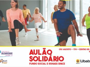 Aulão solidário do Fundo Social de Solidariedade acontece neste sábado, 5