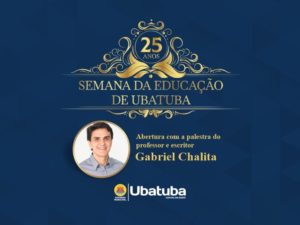 25ª semana da educação começa hoje com palestra no Teatro