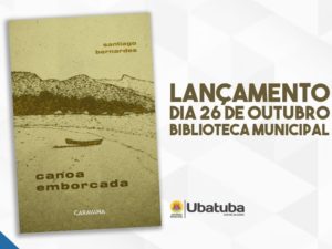 Livro “Canoa Emborcada” será lançado dia 26 na Biblioteca Municipal