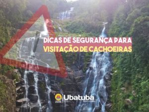 Setur alerta sobre segurança na visitação de cachoeiras em Ubatuba