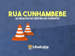 Prefeitura comunica inversão de sentido em trecho de mão única na Cunhambebe