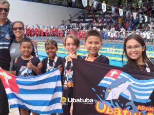 Equipe de Ubatuba disputa 5ª etapa do festival mirim de natação