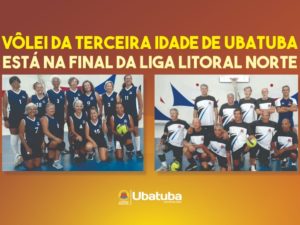 Vôlei da terceira idade está na final da Liga Litoral Norte