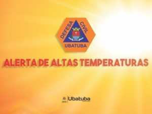 Calor: Ubatuba pode registrar temperaturas acima da média