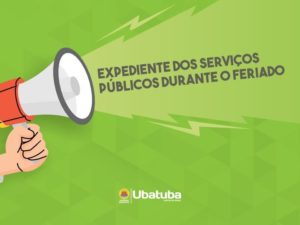 Feriado de 20 de novembro altera expediente da Prefeitura de Ubatuba