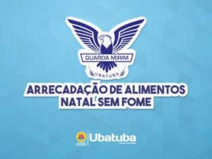 Guarda Mirim de Ubatuba arrecada alimentos no sábado, 2