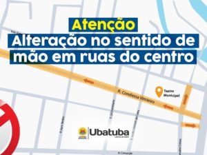 Ubatuba terá mais mudanças no trânsito da região central