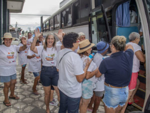 Melhor idade participa de intercâmbio cultural em Ubatuba