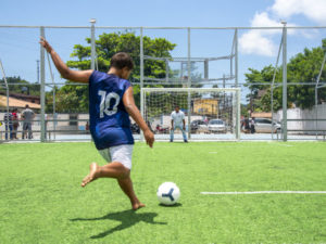 Arena Esportiva é inaugurada no bairro do Perequê-Mirim