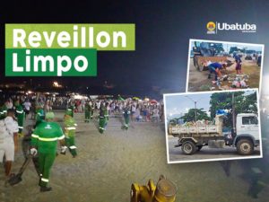 Ano novo e cidade limpa: Prefeitura realiza grande ação de limpeza no Reveillon