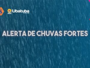 Defesa Civil alerta para fortes chuvas durante o final de semana