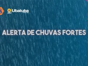 Defesa Civil alerta para fortes chuvas durante o final de semana