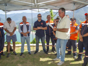 Defesa Civil entrega obra em tempo recorde em uma das vias mais lindas do município