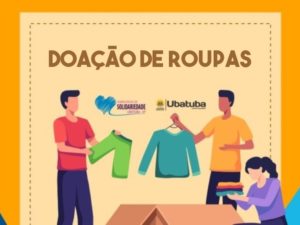 Fundo Social de Solidariedade fará doação de roupas no dia 15