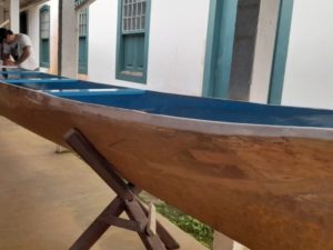 Fundart promove a revitalização da canoa Maria Comprida