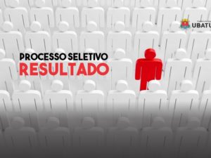 Resultado definitivo do processo seletivo está disponível para consulta