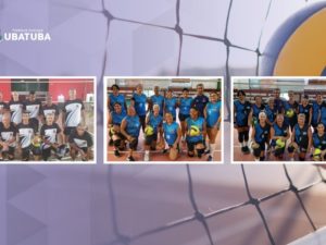 Equipe de vôlei da melhor idade de Ubatuba participa da superliga