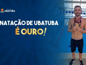 Vida de campeão: nadador de Ubatuba é ouro em torneio master