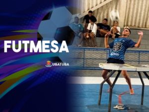 Campeonato de futmesa reuniu 50 atletas no fim de semana