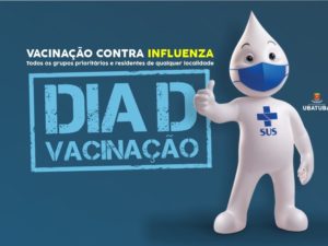 13 de abril será o “Dia D” da vacinação contra Influenza em Ubatuba