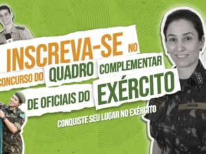 Inscrições para Curso de Formação de Oficiais vão até dia 14