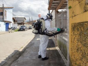 Dengue: Serviços de nebulização são realizados na Estufa II