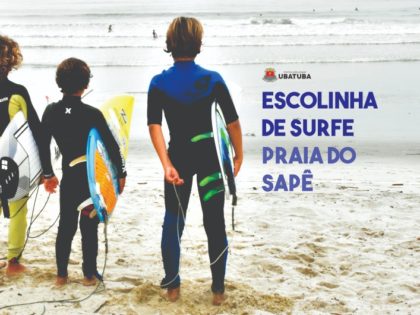 Prefeitura inicia obras da nova escolinha de surfe na praia do Sapê