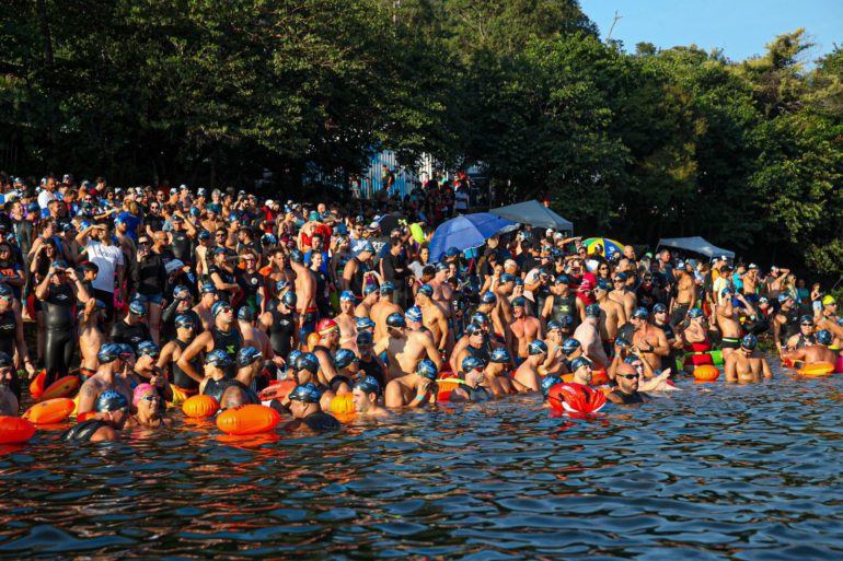 Aquamundo completa 10 anos com maratona aquática em Ubatuba