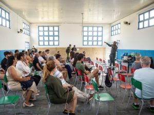 Pesca reúne donos de restaurantes e Polícia Ambiental Marítima