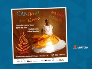 Projeto “Cantigas do Tempo” promove show e oficina em Ubatuba