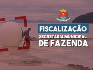 Fiscalização combate comércio irregular nas praias de Ubatuba