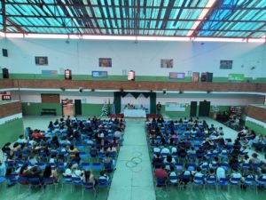 Alunos da escola Tancredo participam de projeto sobre ciclo da água