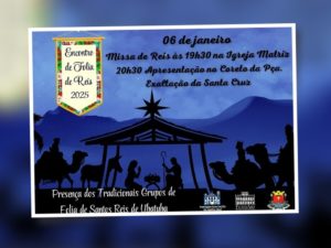 Ubatuba recebe encontro de Folia de Reis nesta segunda-feira, 6