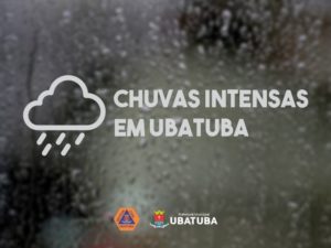 Chuva em Ubatuba: cidade registra ocorrências na noite de quarta-feira, 8