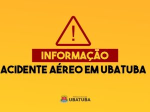 Prefeitura atualiza em tempo real informações de acidente com aeronave