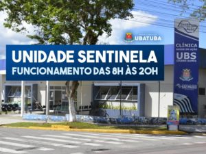 Saúde comunica novo horário da Unidade Sentinela