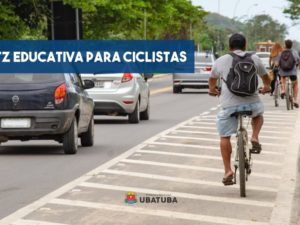 Diretoria de Trânsito participa de blitz educativa para ciclistas