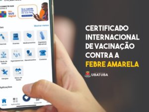 Saúde reforça requisitos para certificado de febre amarela